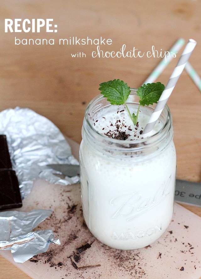 banana milkshake recipe 1