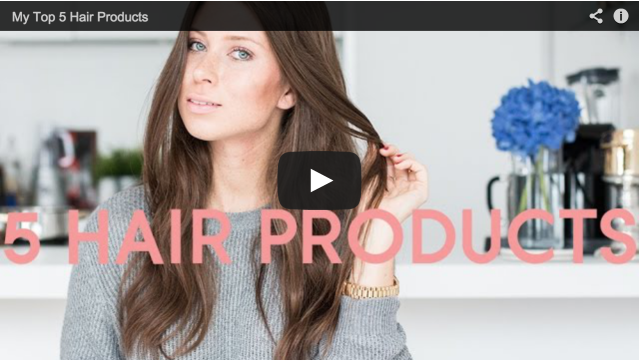 my top 5 hair products - Bikinis & Passports