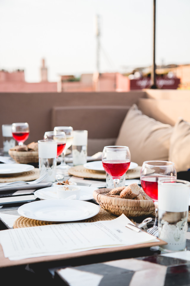 Dinner at NOMAD Marrakech | Bikinis & Passports