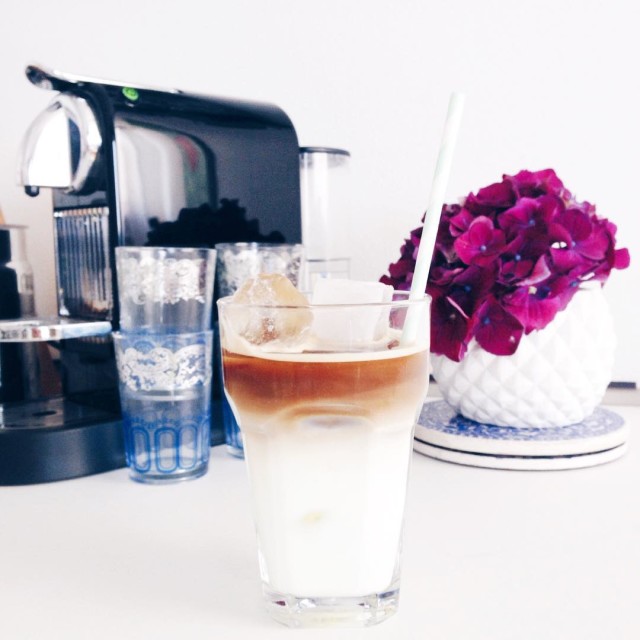 Healthy Iced Coffee Recipe | Bikinis & Passports