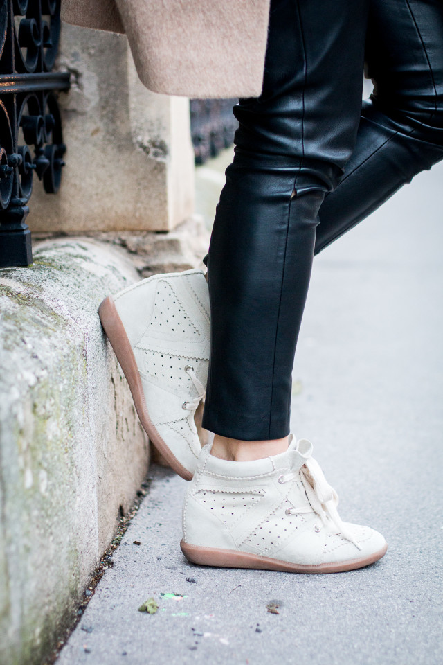 isabel marant sneakers outfit