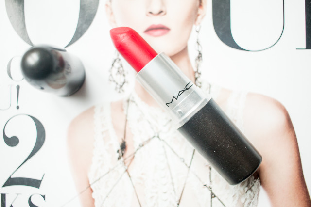 Red Lips: Ruby Woo by MAC | Bikinis & Passports