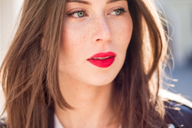 Red Lips: Ruby Woo by MAC | Bikinis & Passports