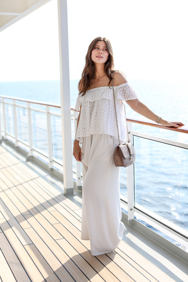 OUTFIT: all white cruise attire | Bikinis & Passports