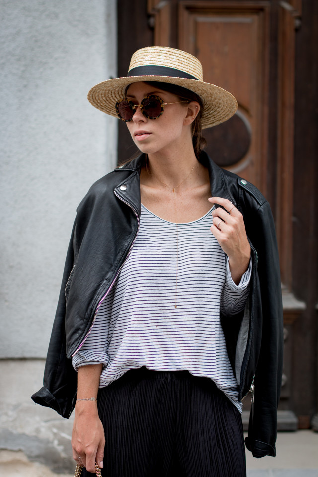 OUTFIT: the Spencer Boater Hat by Lack of Color | Bikinis & Passports