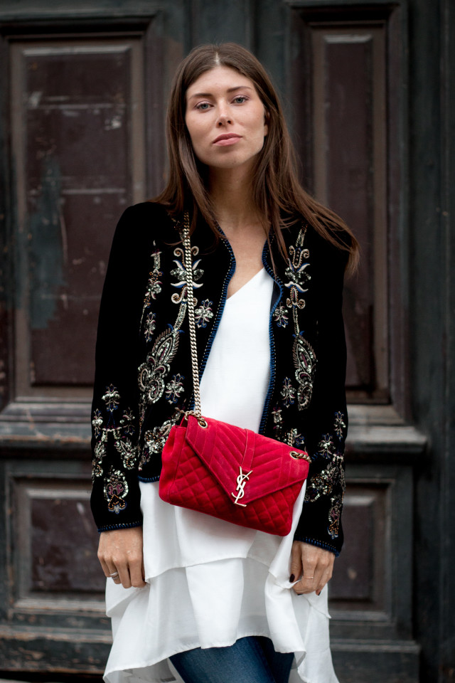 OUTFIT: Zara velvet blazer embellished | Bikinis & Passports
