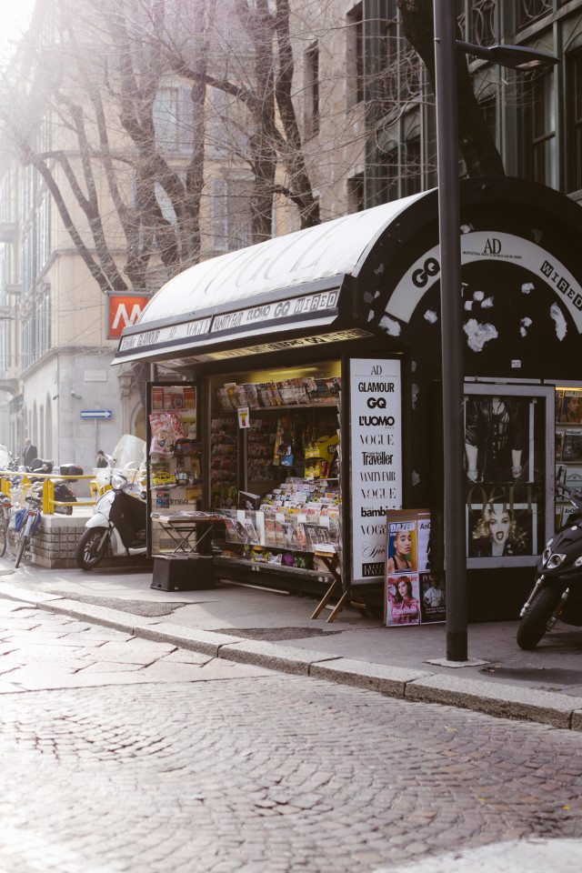 Milan Newsstand VOGUE - Bikinis & Passports