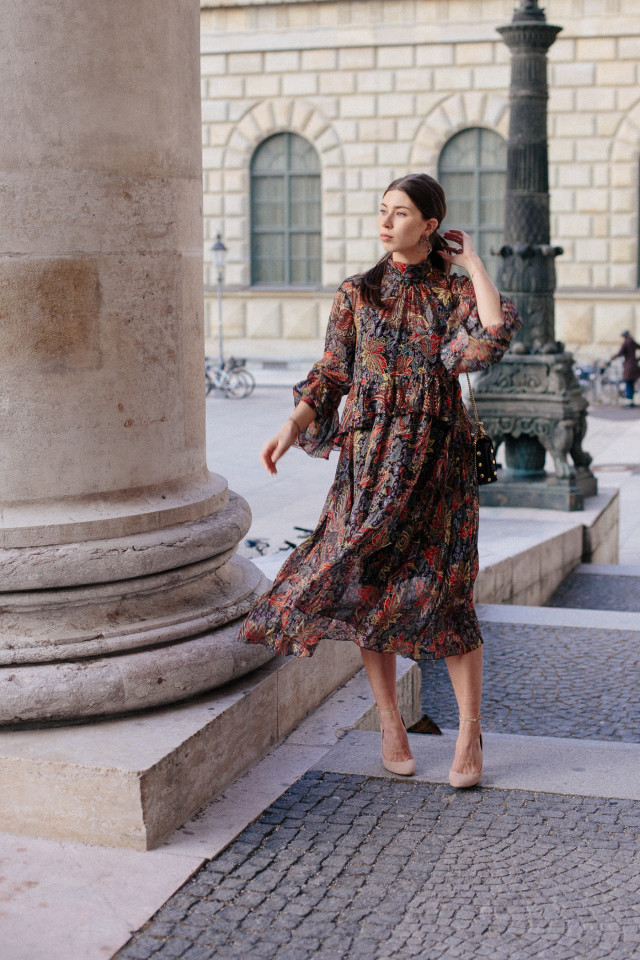 Zara Boho Dress + Jimmy Choo petite lockett bag, Aquazzura Alix heels - Bikinis & Passports