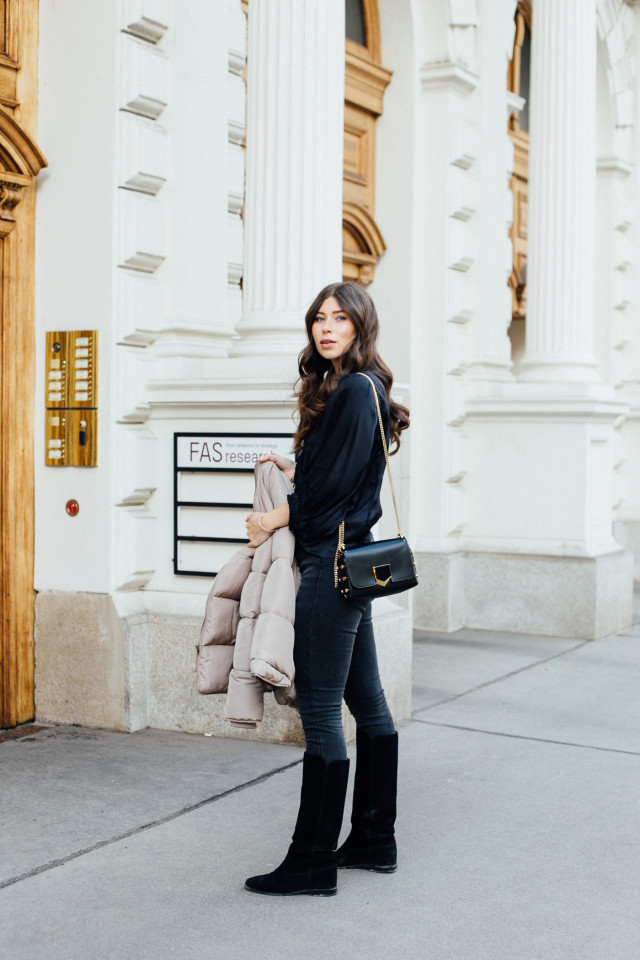 OUTFIT: Isabel Marant Cleave Boots + padded bomber jacket | Bikinis & Passports