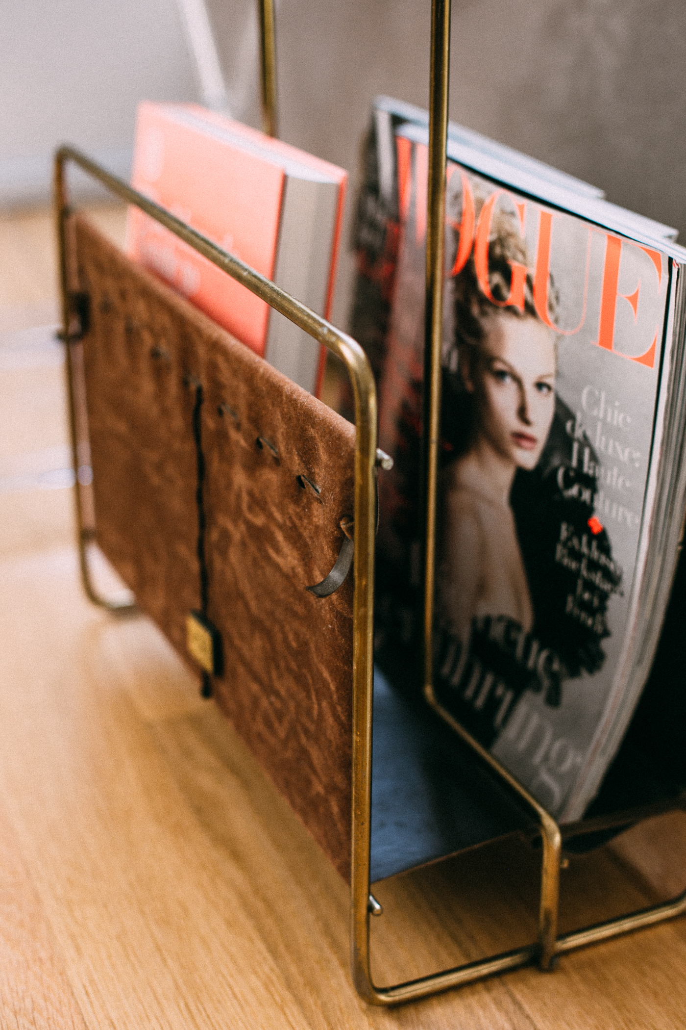 FOR THE HOME: Etsy Vintage Magazine Rack | Bikinis & Passports