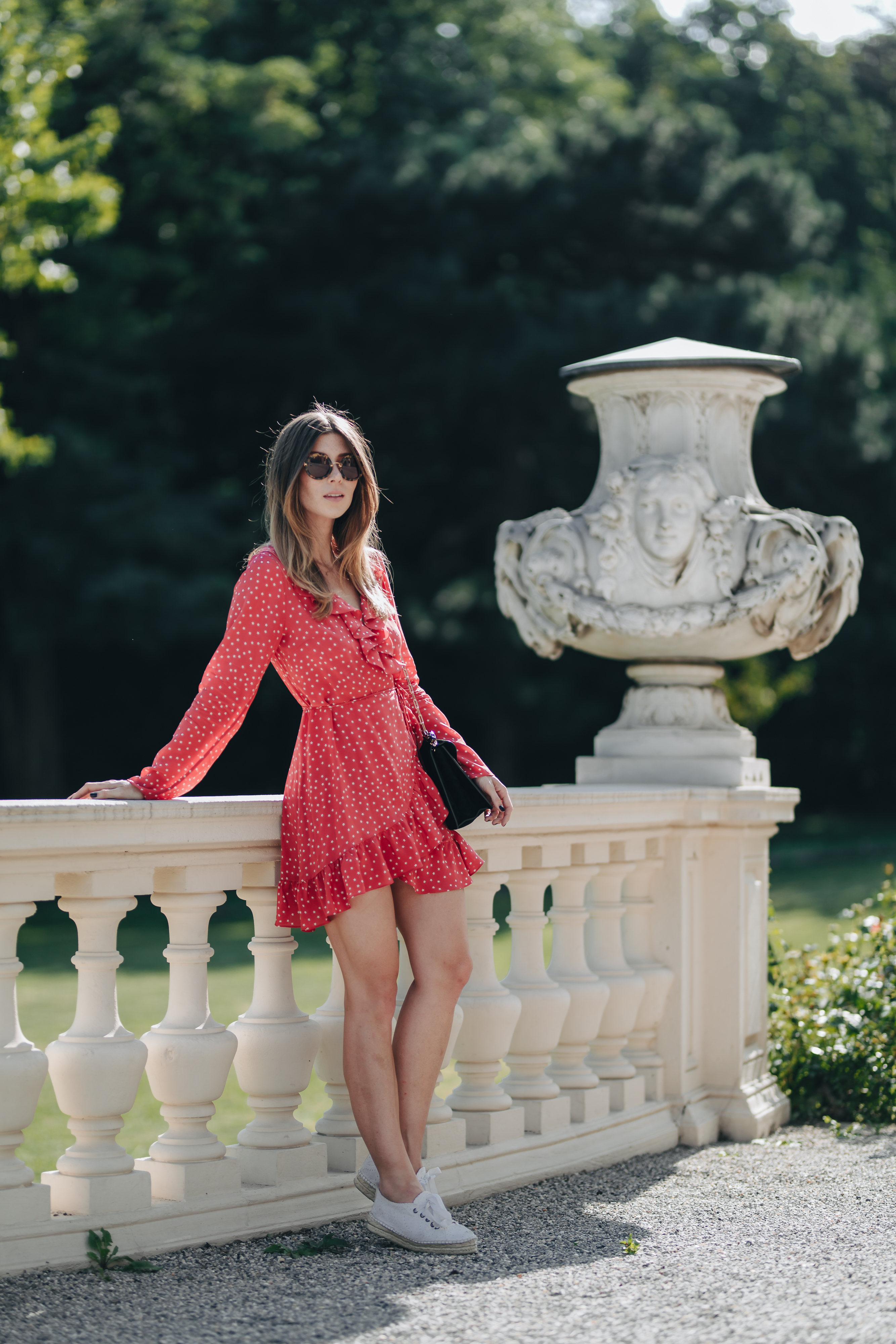 Realisation Par red star wrap dress Alexandra - Bikinis & Passports